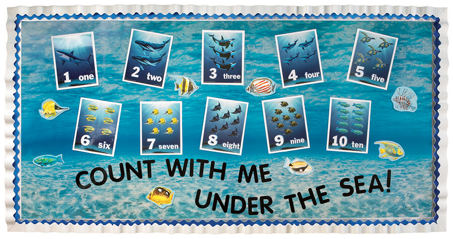 Counting with me under the sea!
