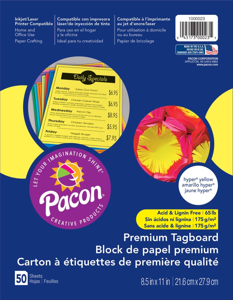 Pacon® Premium Tagboard