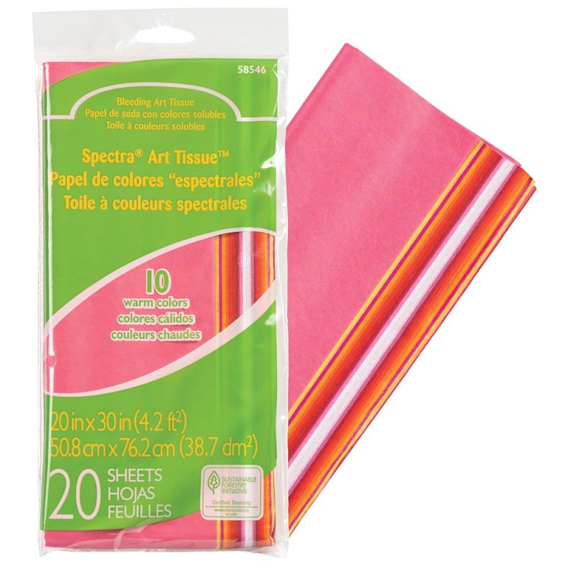 Spectra® Deluxe Bleeding Art Tissue