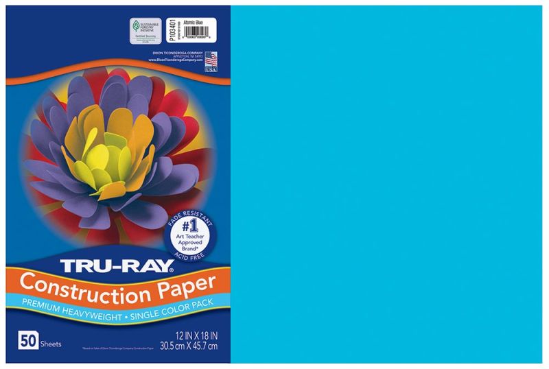 Tru-Ray® Sulphite Construction Paper