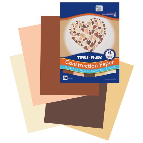 Pacon Sulphite Heavyweight Construction Paper Tru-Ray Assorted Bright Color  102941