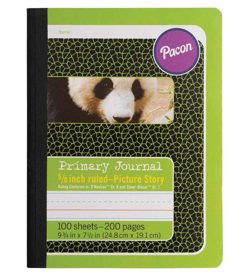 Pacon® Composition Book, Green Panda