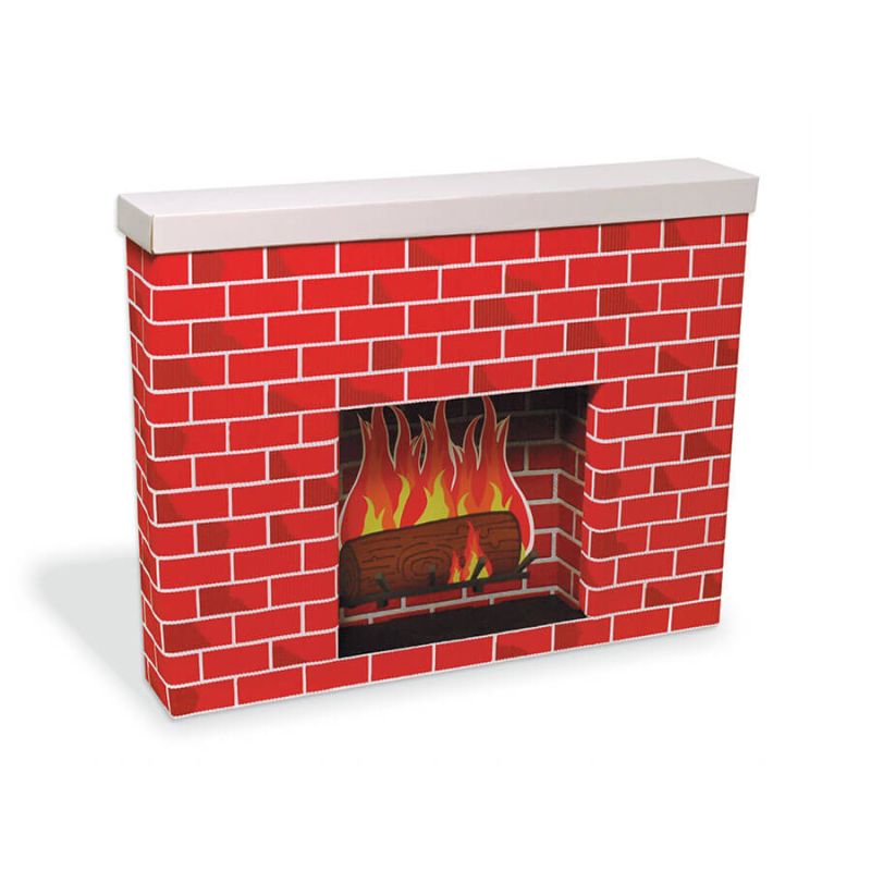 Corobuff® Corrugated Fireplace