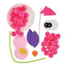 Creativity Street® Pom Pon Animal Plate Kit