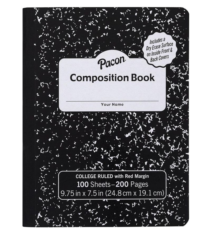 Pacon® Composition Books with Dry Erase Surfaces