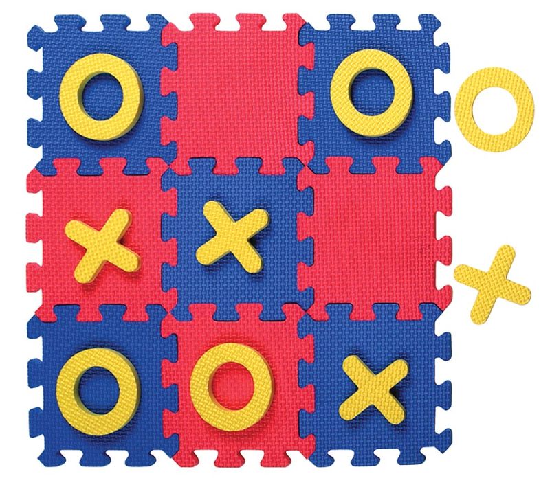 WonderFoam® Tic-Tac-Toe Puzzle Mat