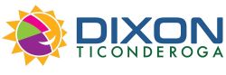 Dixon Ticonderoga logo featuring vibrant colors and sun design.