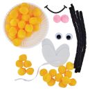 Creativity Street® Pom Pon Animal Plate Kit