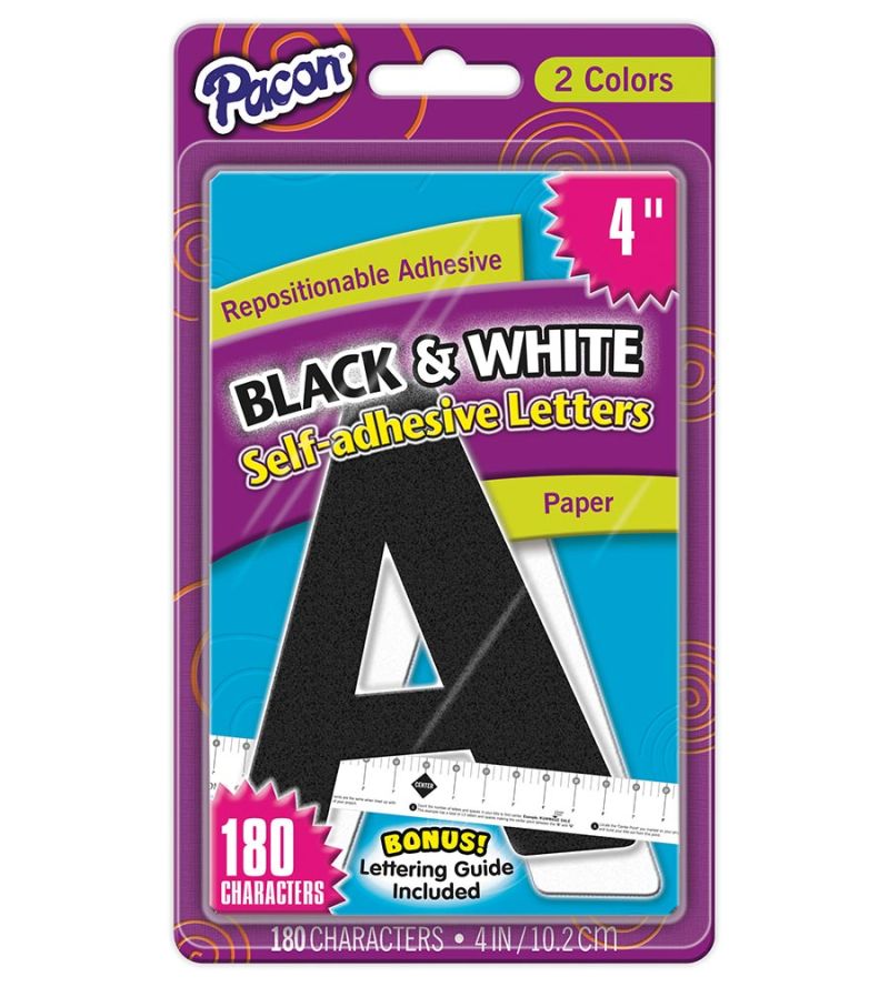 Pacon® Self-Adhesive Paper Letters