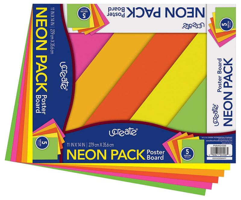 UCreate® Neon Poster Board