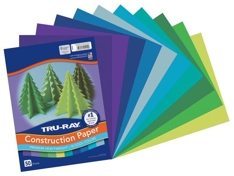 Tru-Ray® Sulphite Construction Paper