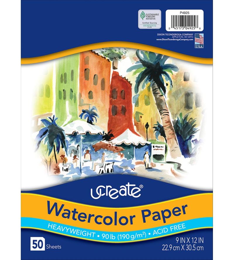 UCreate® Watercolor Paper