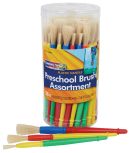 Creativity Street® Plastic Handle Brush Classroom Packs