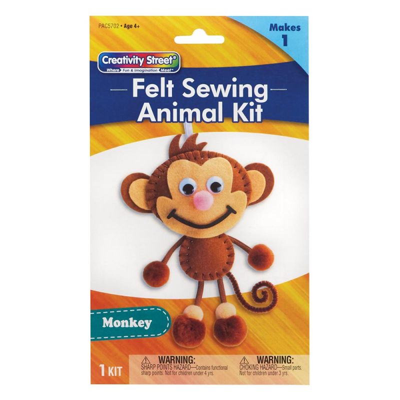 Creativity Street® Felt Sewing Animal Kit