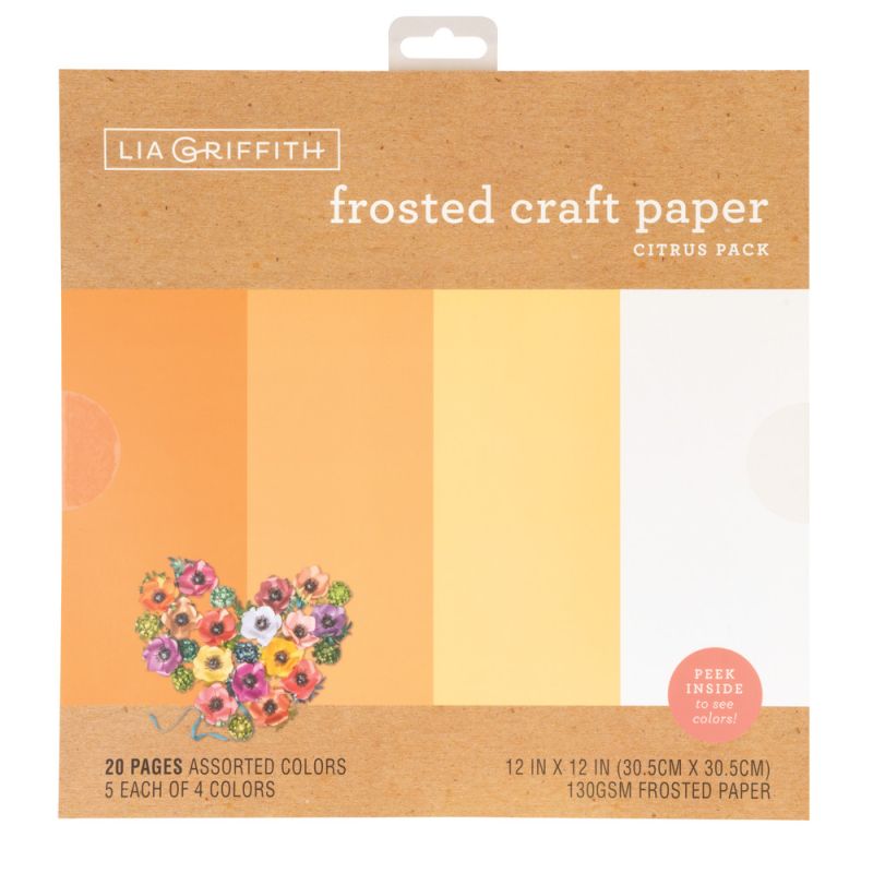 Lia Griffith™ Frosted Craft Paper