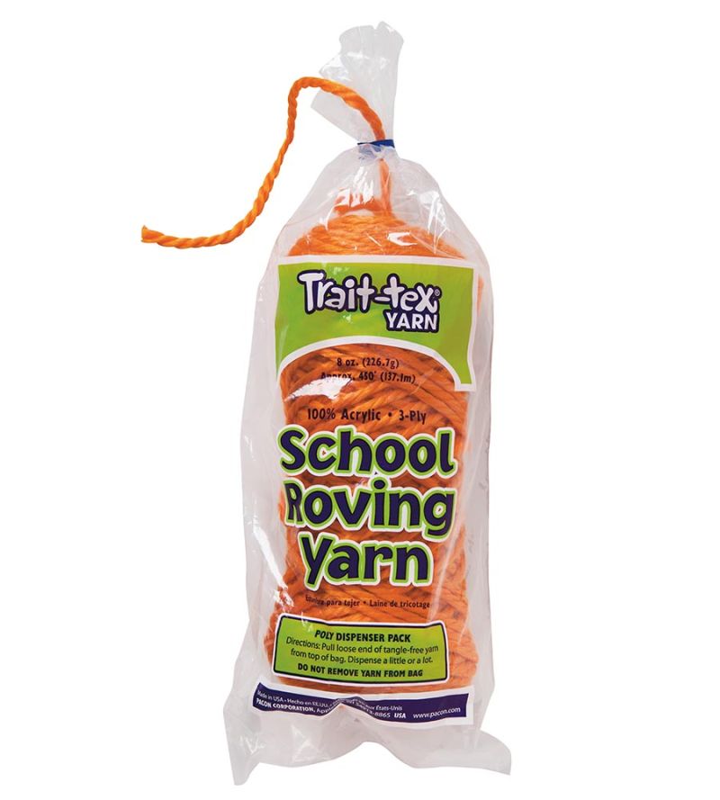 3-Ply School Roving Yarn Skein