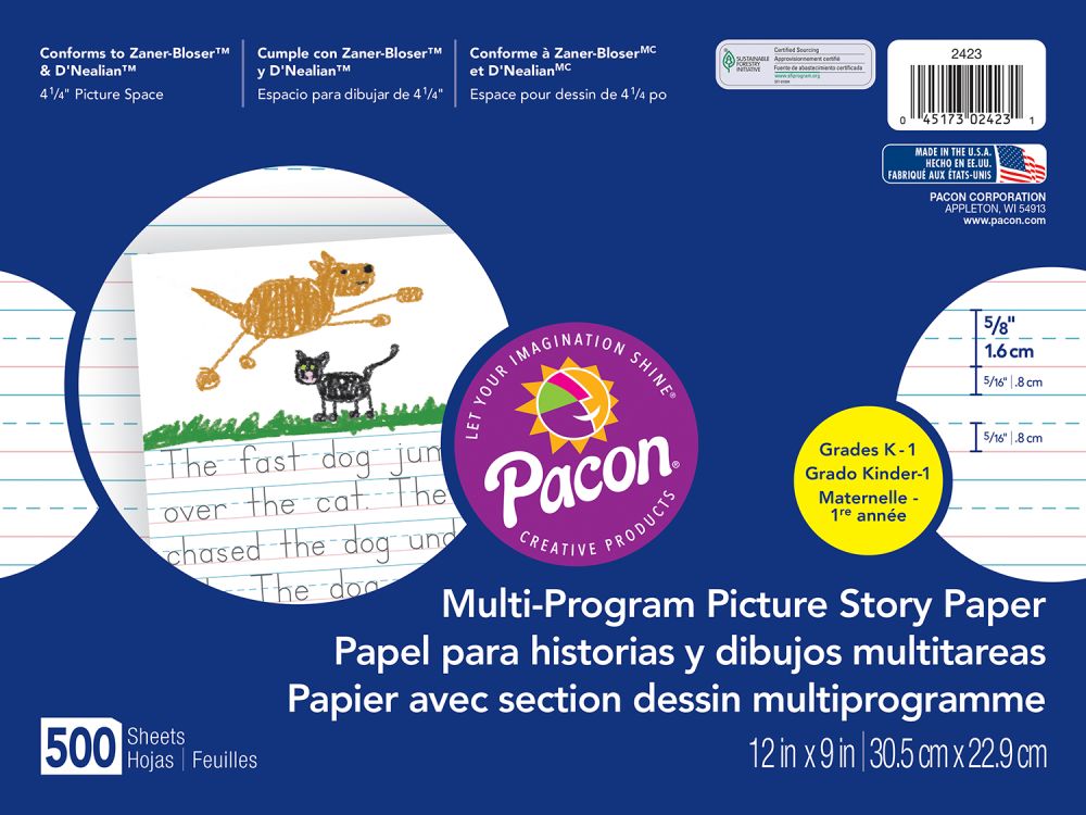 Newsprint Handwriting Paper - Pacon Creative Products