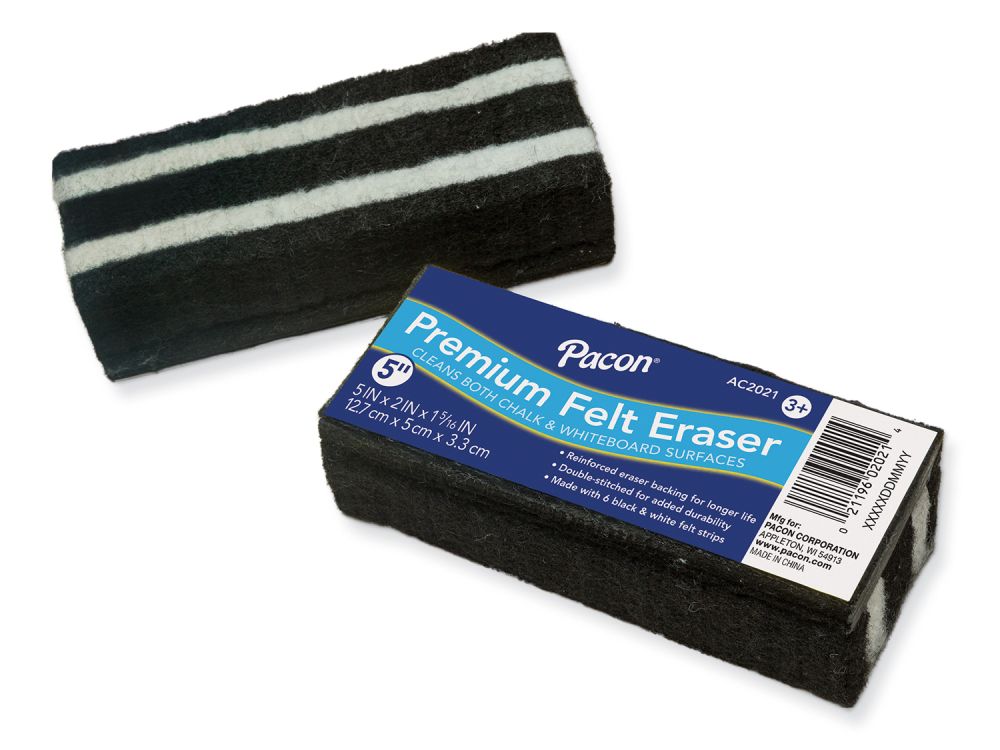 gsnma 12 Pack Chalkboard Erasers Premium Wool Felt Eraser Dustless