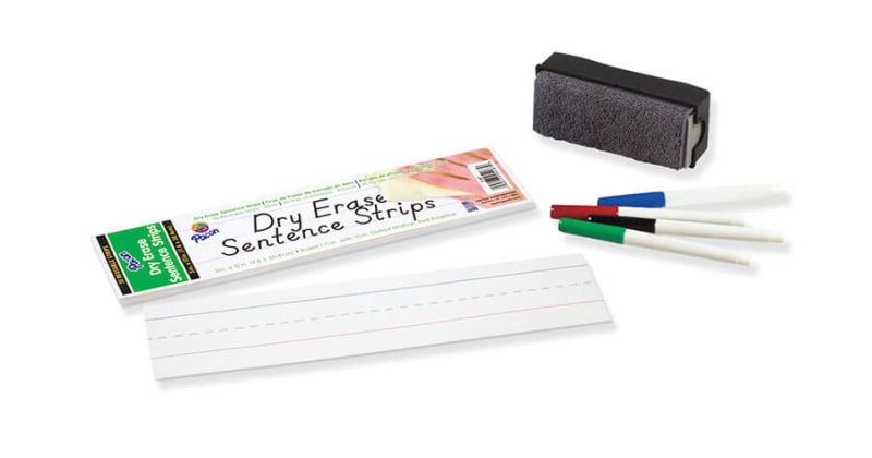 Pacon® Dry Erase Sentence Strips