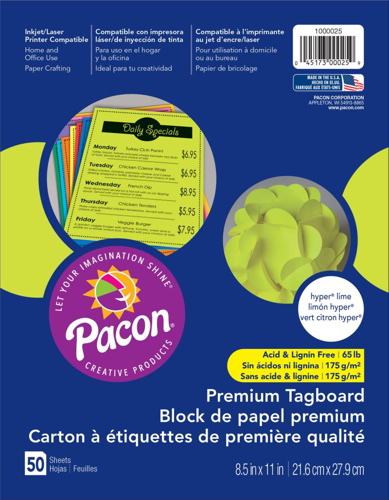 Pacon® Premium Tagboard