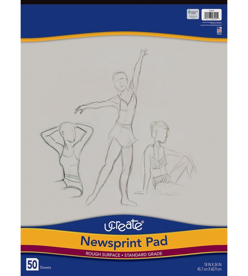 UCreate® Newsprint Pad