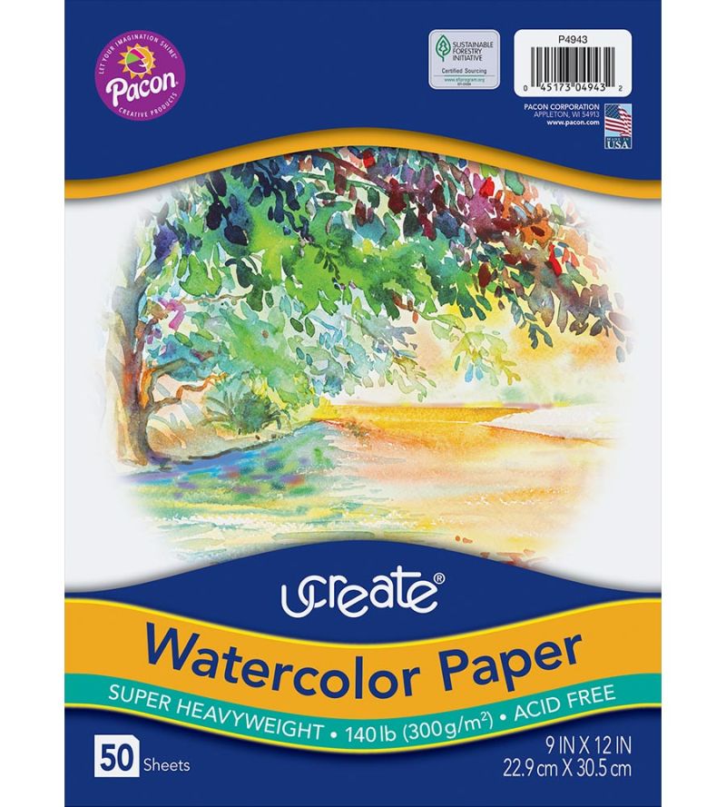 UCreate® Watercolor Paper