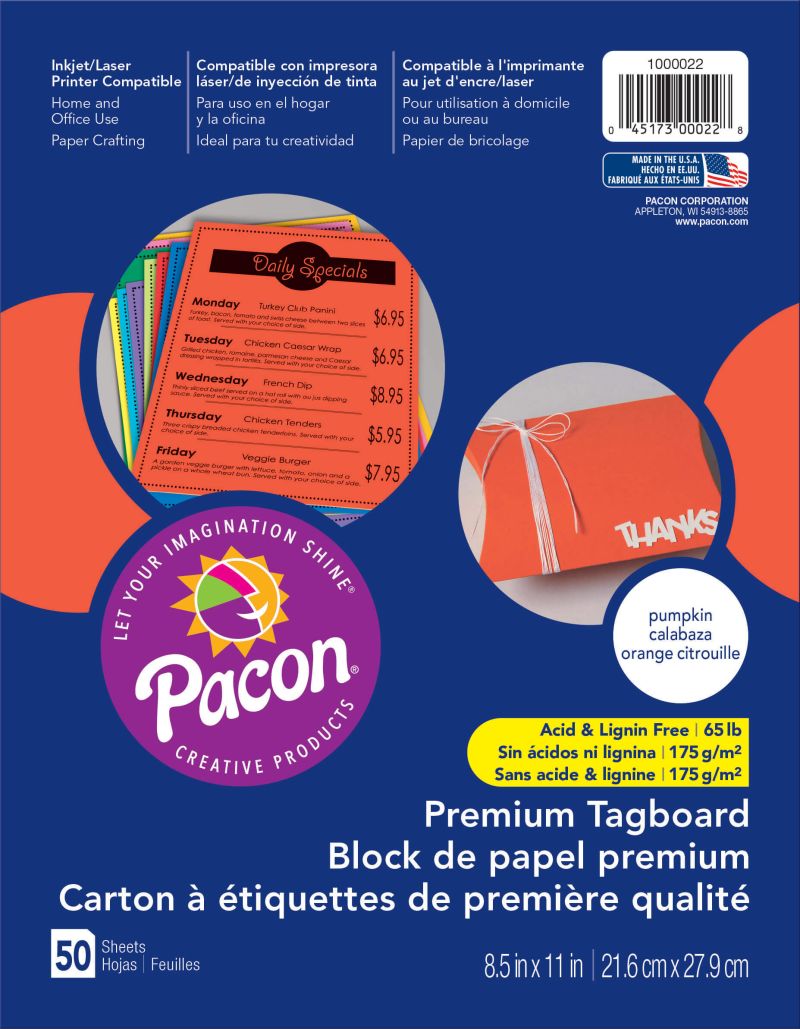 Pacon® Premium Tagboard