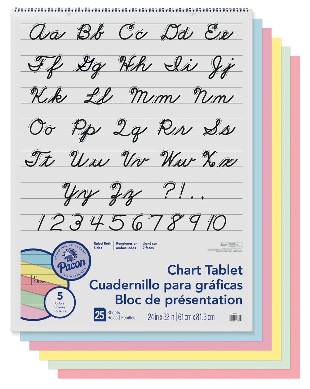 PAC74520 Pacon Chart Tablets 