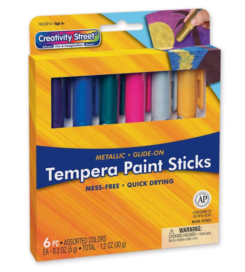 Creativity Street® Glide-On Tempera Paint Sticks