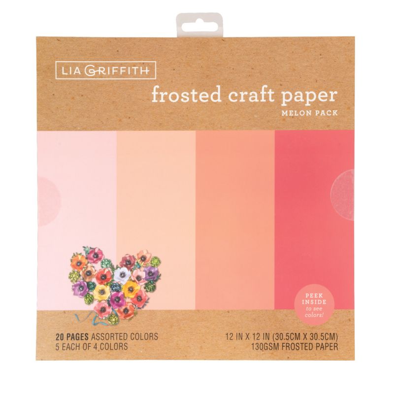 Lia Griffith™ Frosted Craft Paper