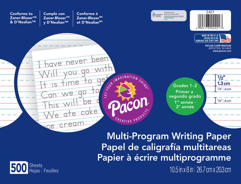 Pacon® Multi-Program Handwriting Paper