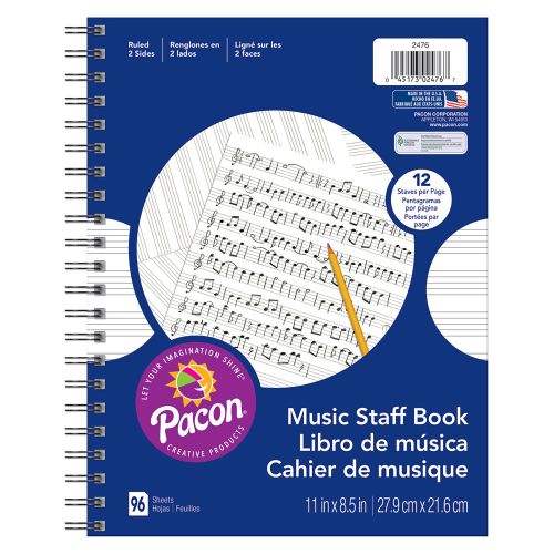 Pacon® Music Staff Book