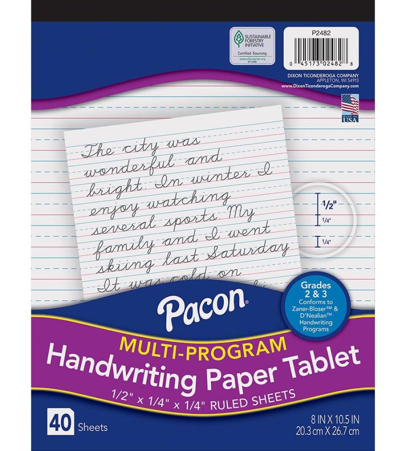 Pacon® Multi-Program Handwriting Tablet