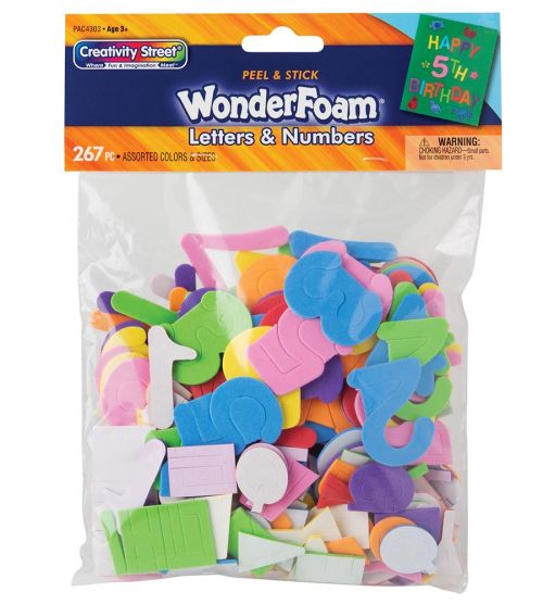 Foam Shapes - Pacon Creative Products