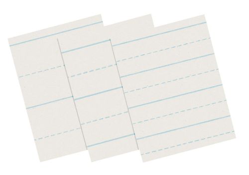 Pacon® Alternate Dotted Ruled Newsprint  View More Products