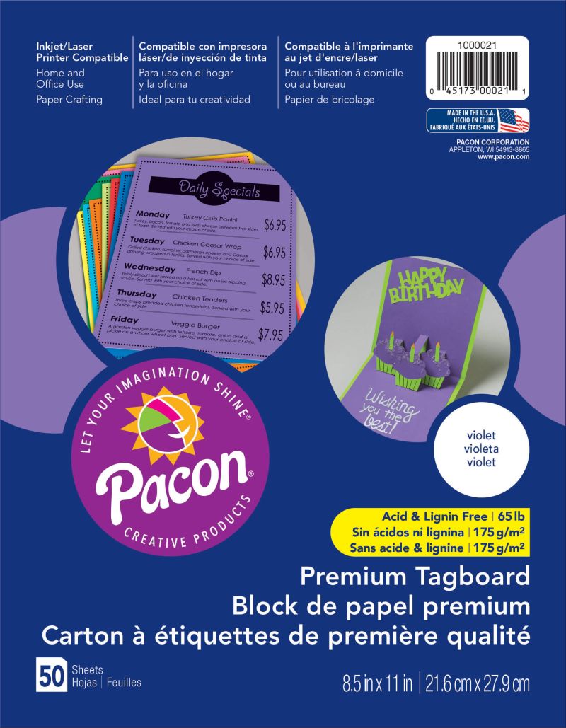 Pacon® Premium Tagboard