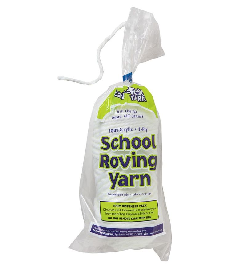 3-Ply School Roving Yarn Skein