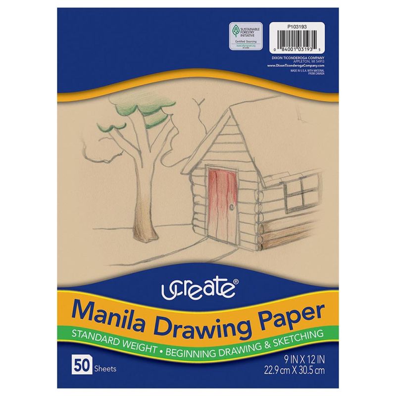 UCreate® Manila Drawing Paper