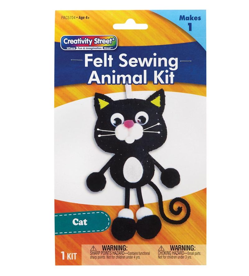 Creativity Street® Felt Sewing Animal Kit