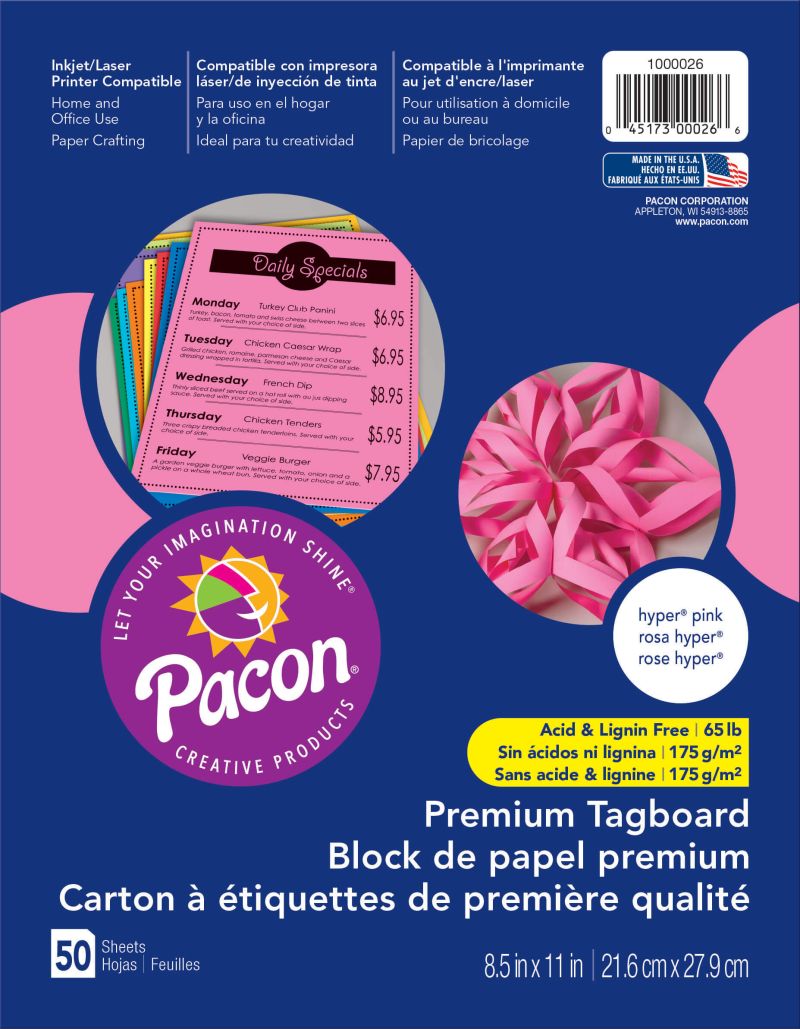 Pacon® Premium Tagboard