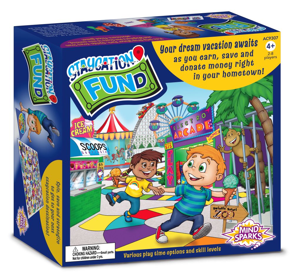 Staycation FUNd Board Game Pacon Creative Products