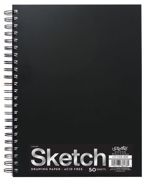 Pacon® Art Street® Drawing Paper Pad, 9 x 12, White, 24 Sheets - Zerbee