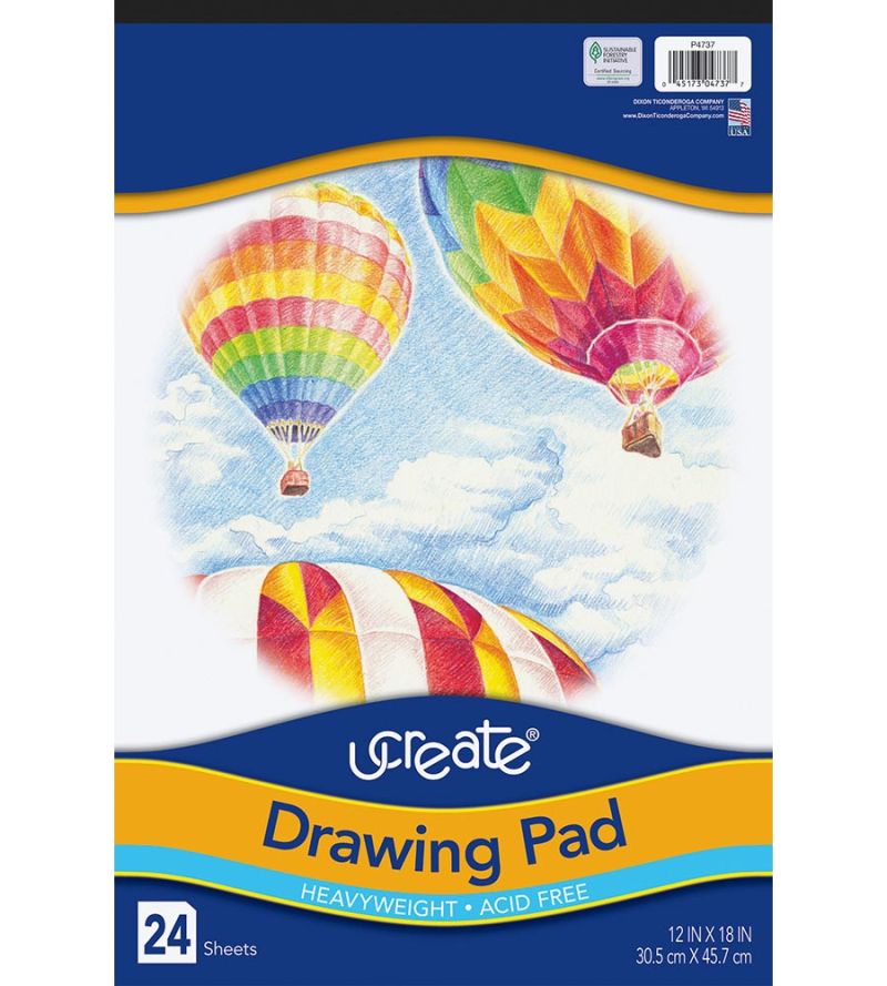 UCreate® Drawing Paper Pad