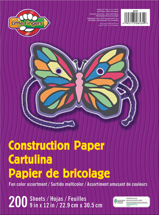 Little Fingers Construction Paper Pacon Creative Products