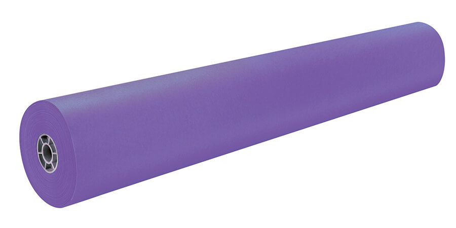 4-feet by 200-feet Purple 1 Roll ArtKraft Duo-Finish Paper Roll P67334 