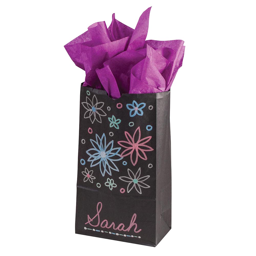 Paper Purple Gift Bags for sale