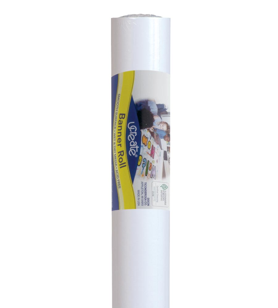 Pacon® Ivory White All-Purpose Banner Roll