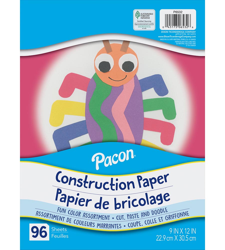 Construction Paper 9x12 (PAC 6532)