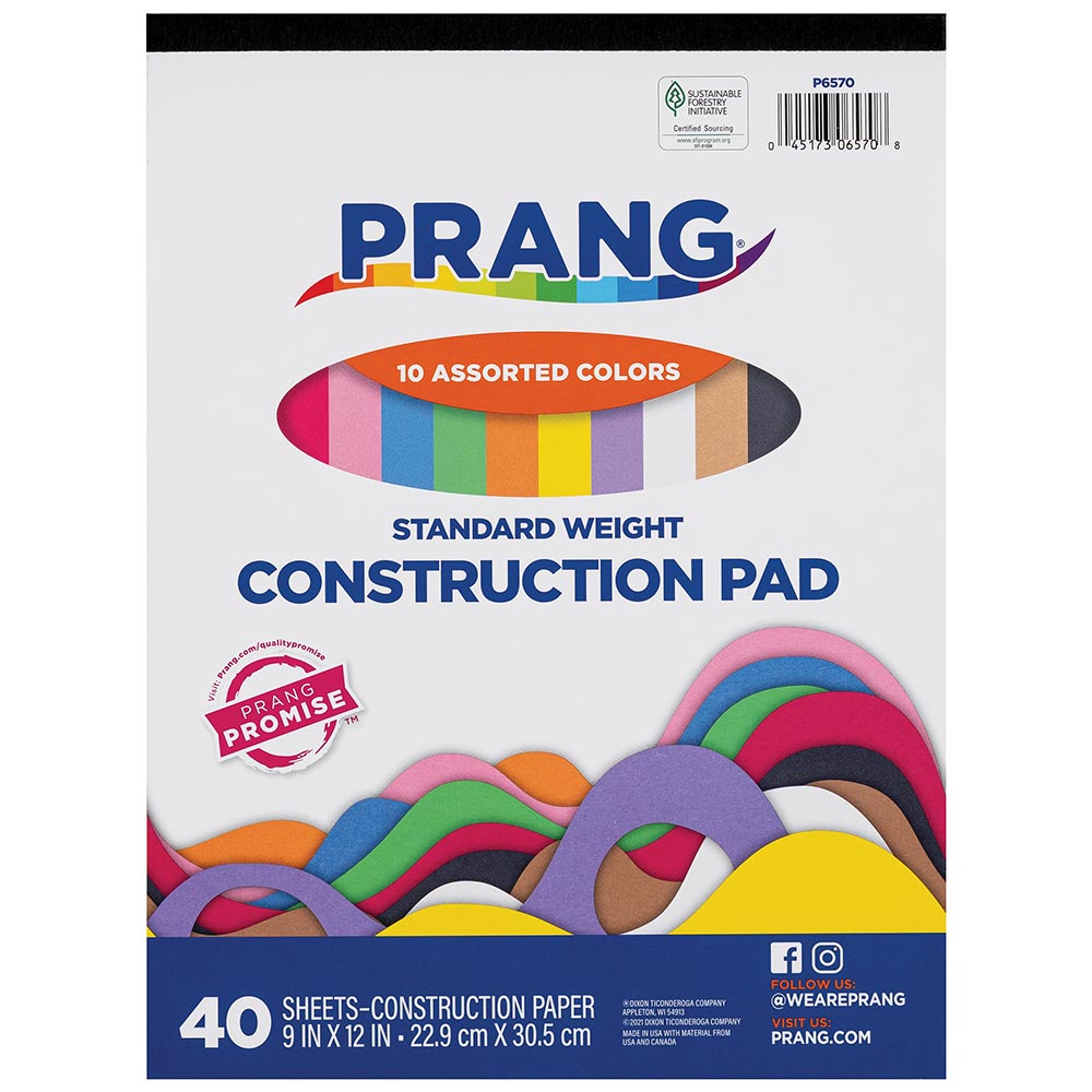 Construction Paper Black - Pacon Creative Products
