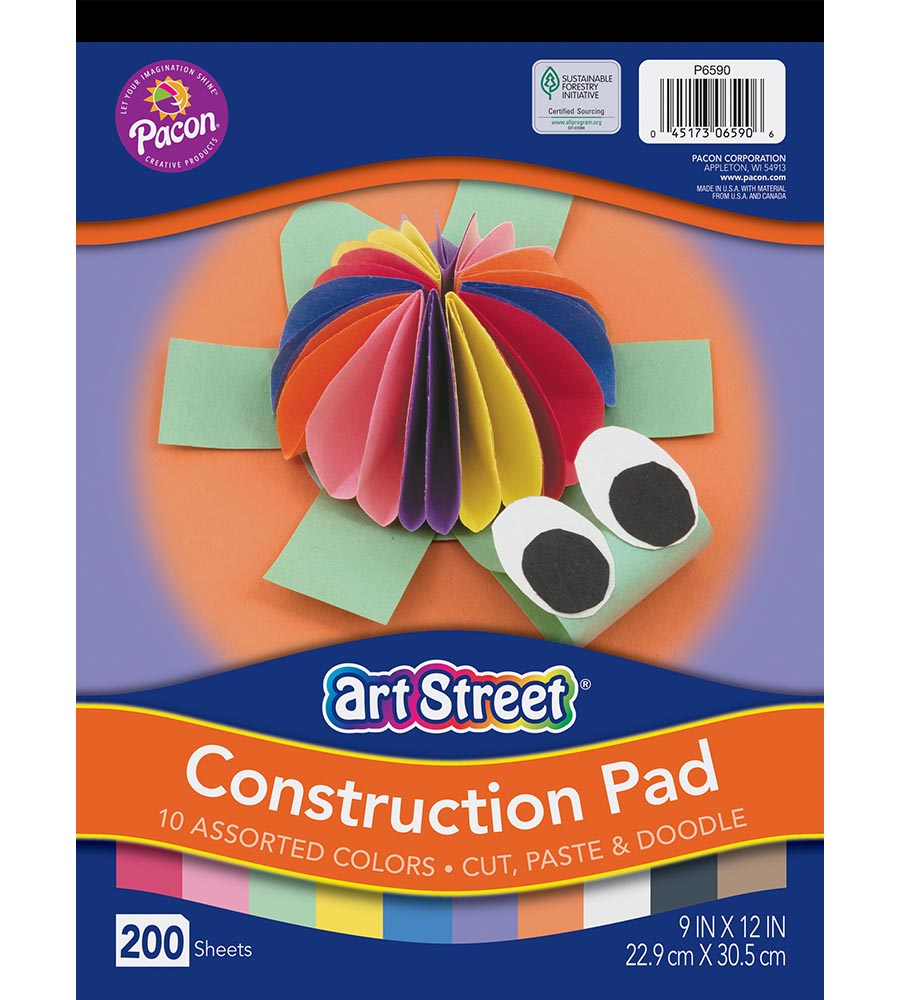 Construction Paper Orange - Pacon Creative Products